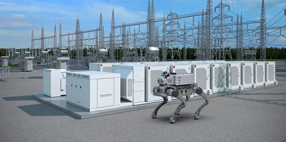 Power facility inspection scenario
