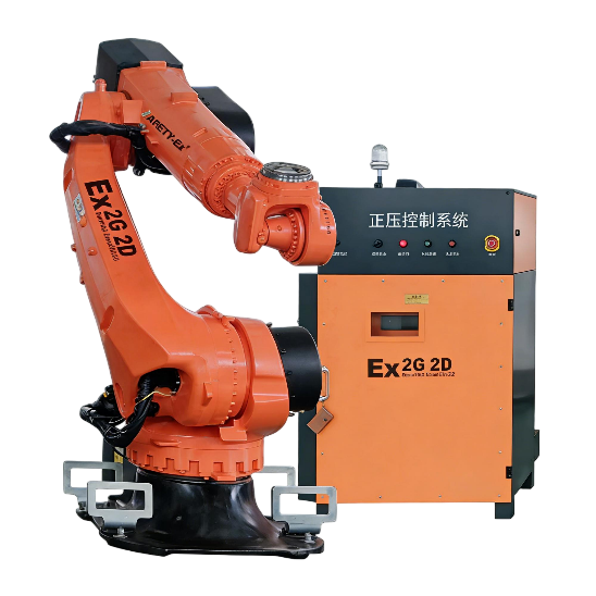 GBS-Ex explosion-proof industrial robot with positive-pressure control cabinet