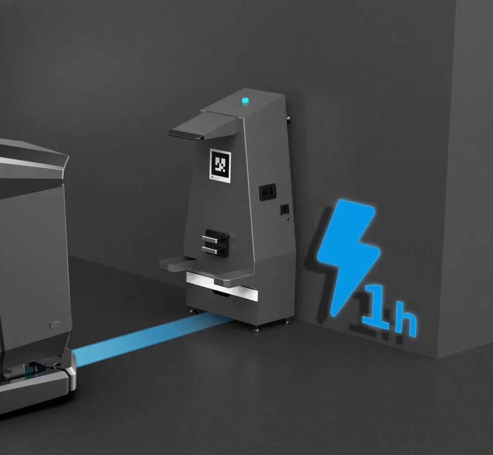 One-hour workstation fast charging