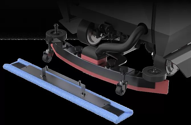 Dust mopping and scrubbing modes