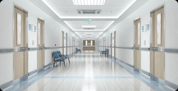 Hospital corridor