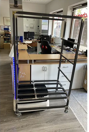 Workstation rack integration