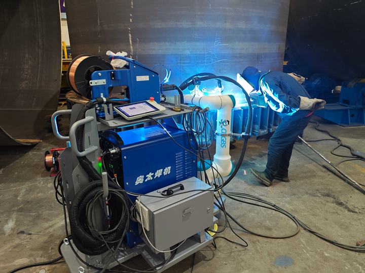 Lu'an Chemical automated AI welding project