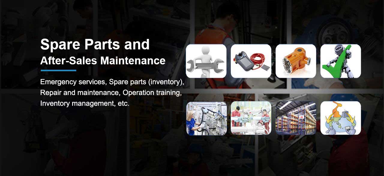Robot spare parts and after-sales maintenance